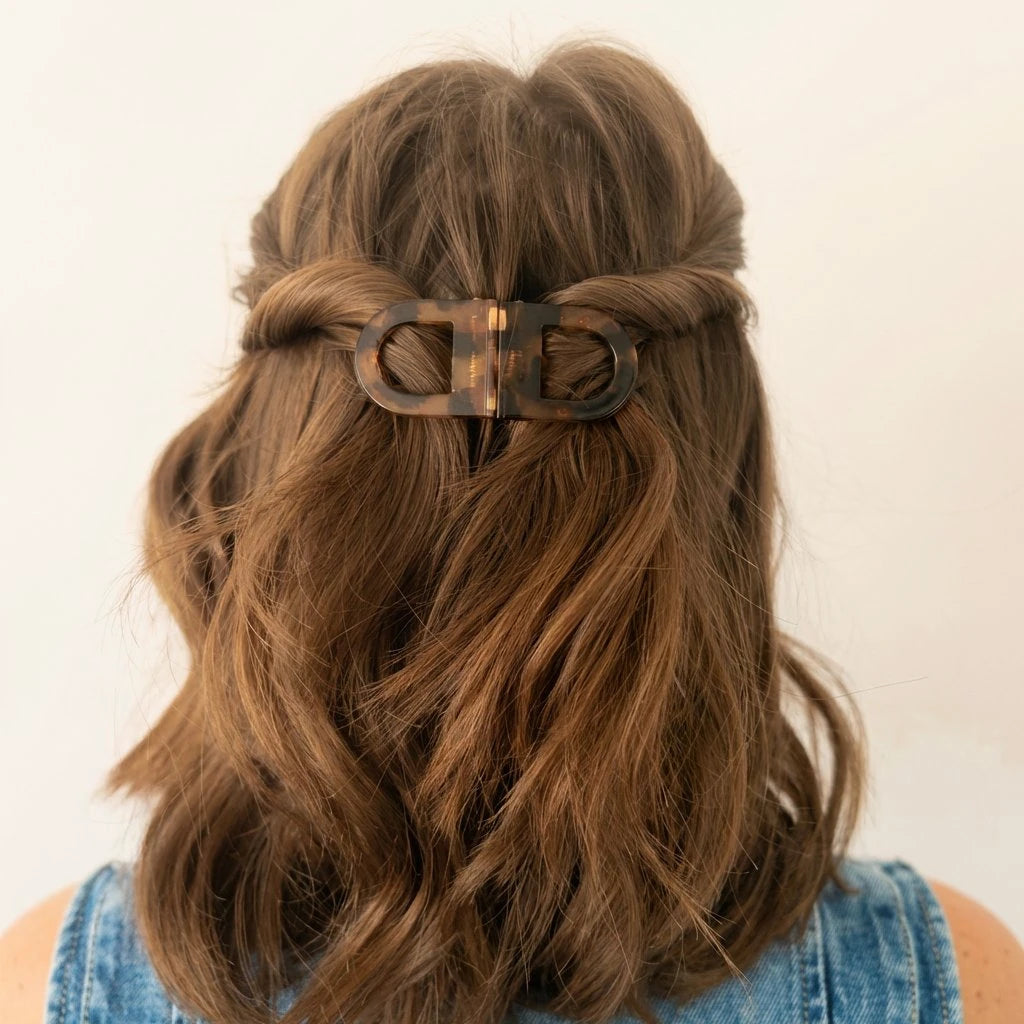Barrette à cheveux magnétique